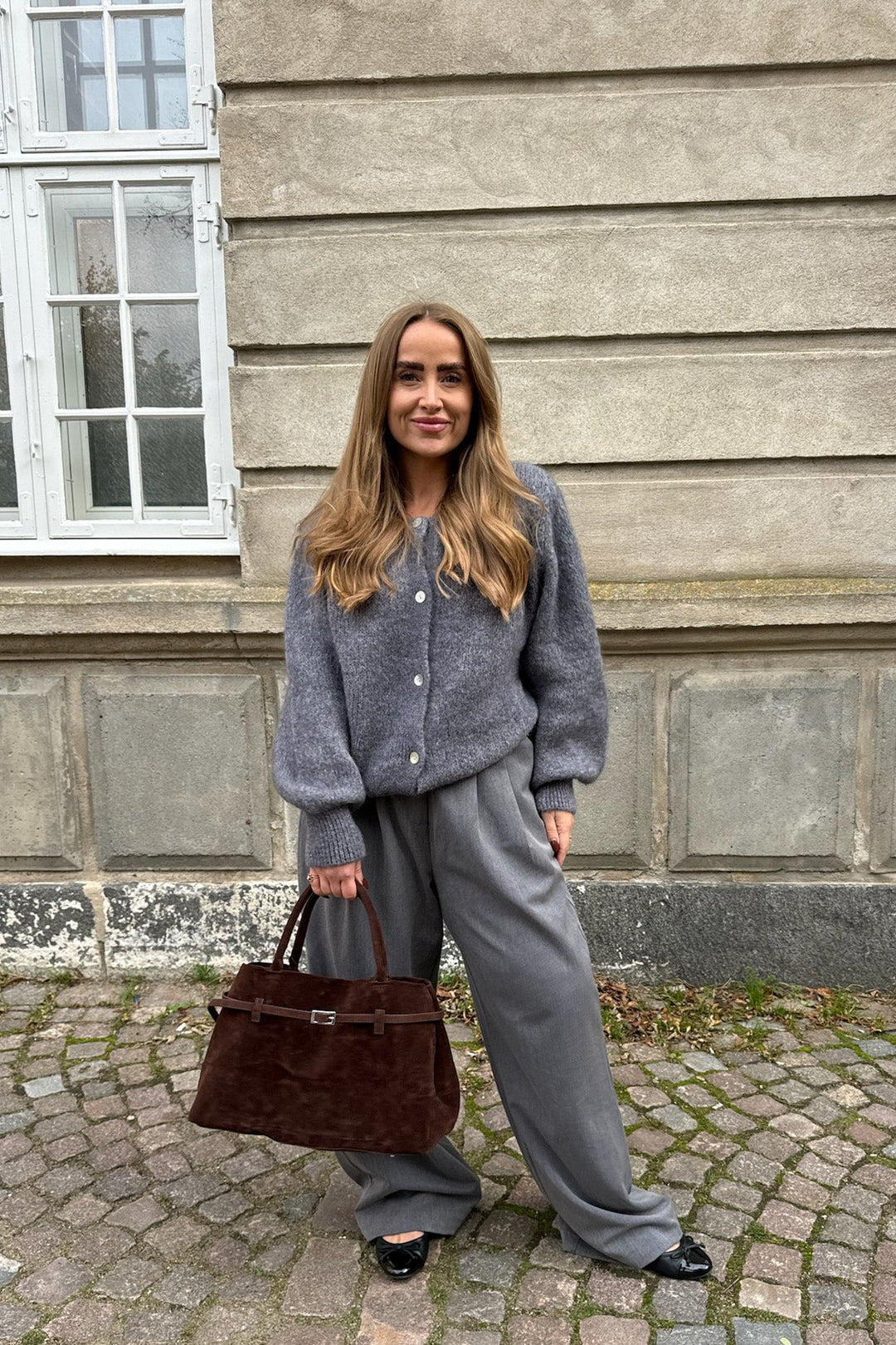 Idaic Cardigan Dark Grey | Genser | Smuk - Dameklær på nett