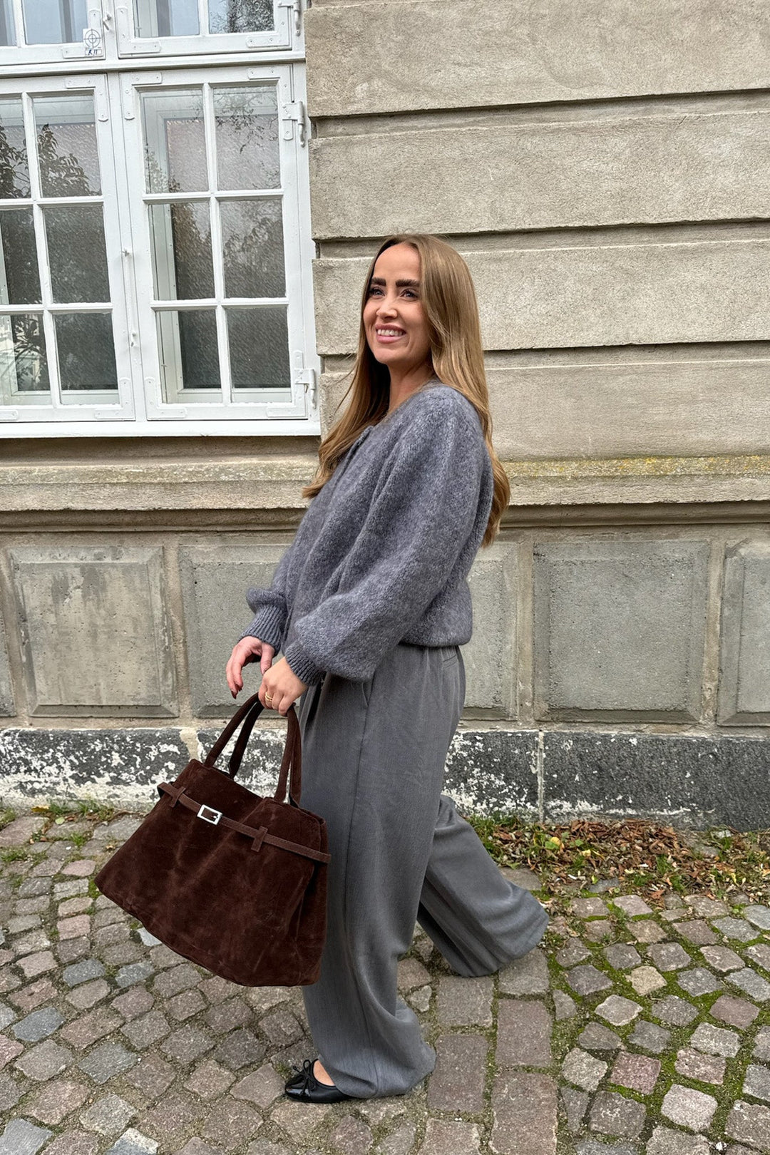 Idaic Cardigan Dark Grey | Genser | Smuk - Dameklær på nett