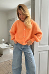 Idaic Cardigan Orange