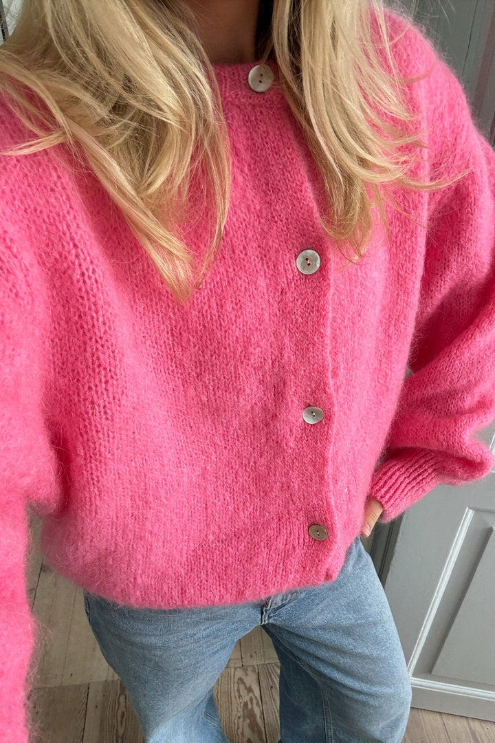 Idaic Cardigan Pink | Genser | Smuk - Dameklær på nett