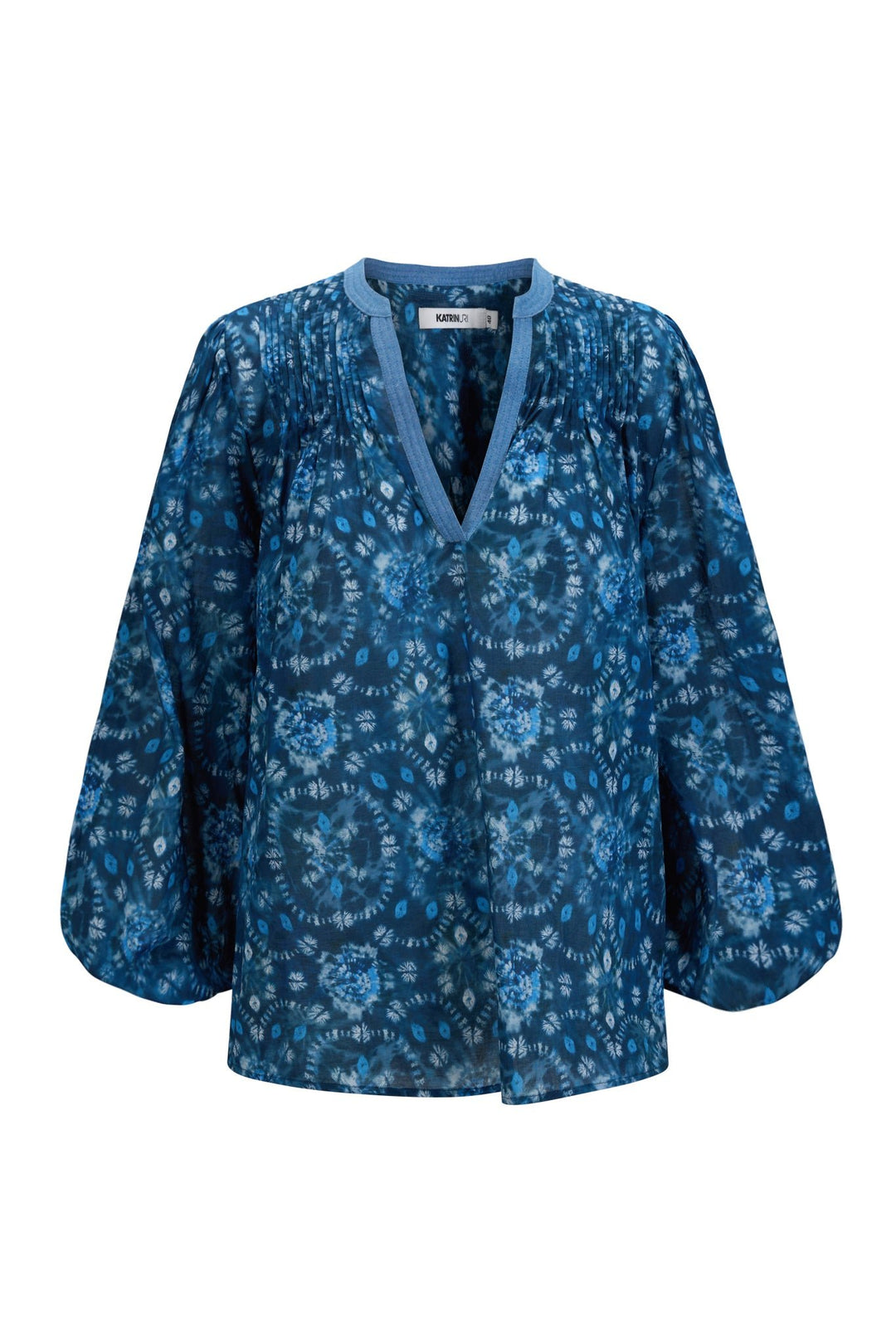 Indigo Casablanca Blouse Blue | Skjorter og bluser | Smuk - Dameklær på nett