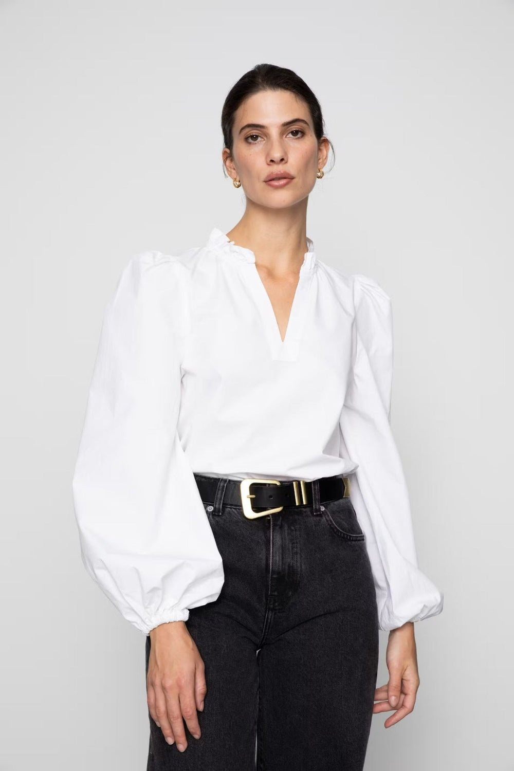 Infinity Blouse White | Skjorter og bluser | Smuk - Dameklær på nett