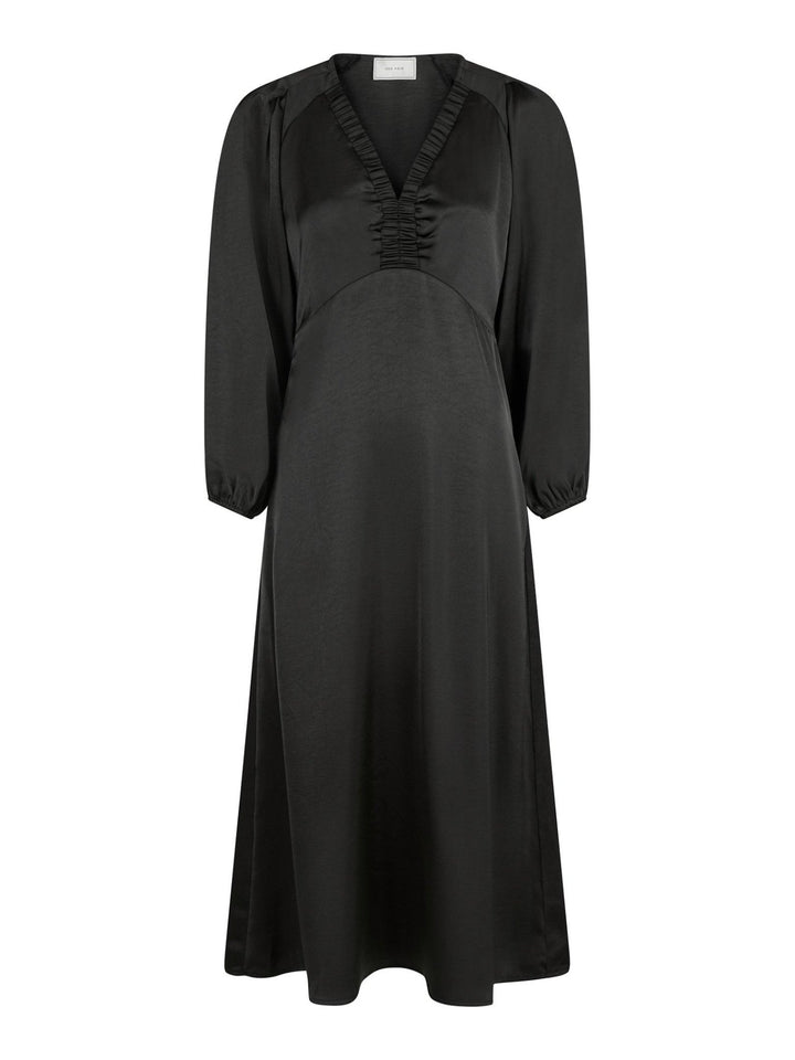 Isobel Heavy Sateen Dress Black | Kjoler | Smuk - Dameklær på nett