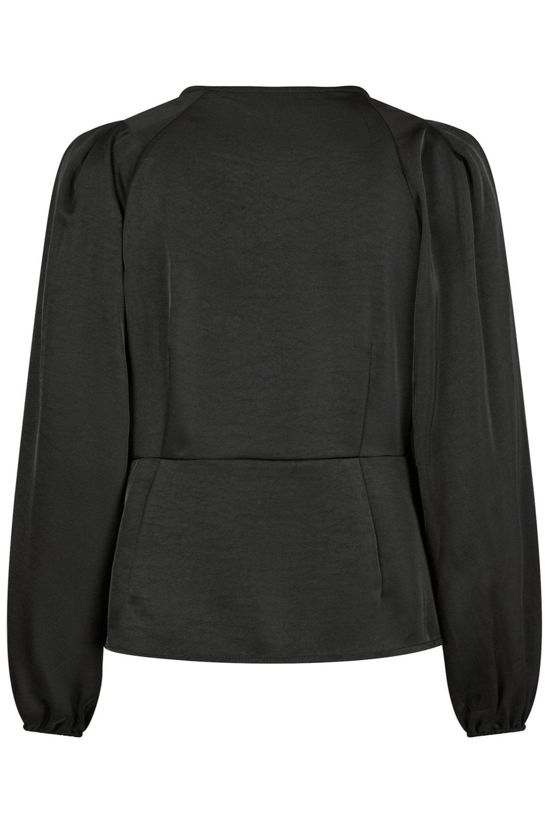 Istana Heavy Sateen Blouse Black | Skjorter og bluser | Smuk - Dameklær på nett