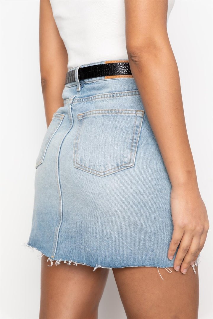 Jamie Denim Skirt Light Blue | Skjørt | Smuk - Dameklær på nett