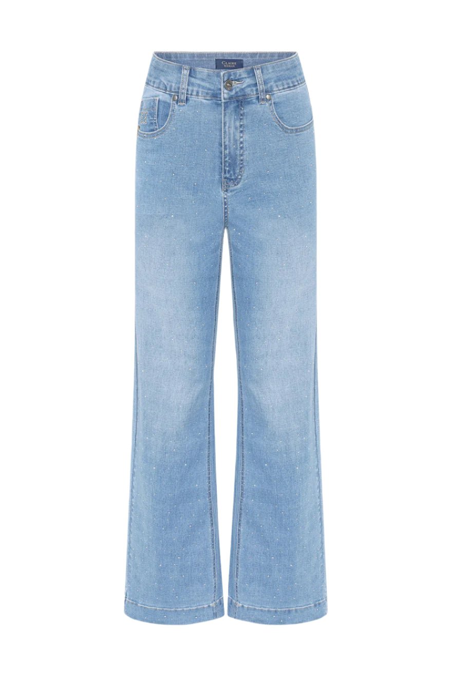 Janaya Jeans Light Blue Denim | Bukser | Smuk - Dameklær på nett