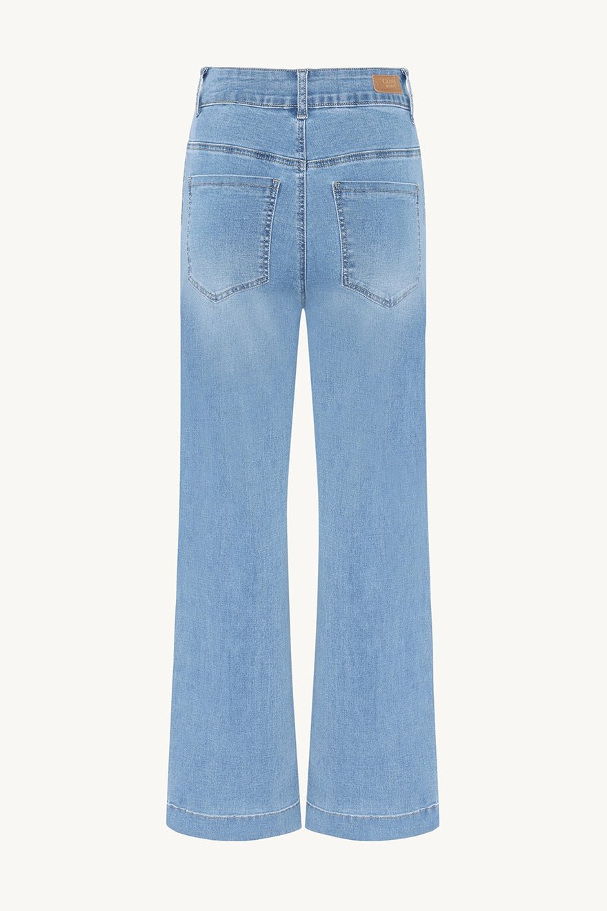 Janaya Jeans Light Blue Denim | Bukser | Smuk - Dameklær på nett