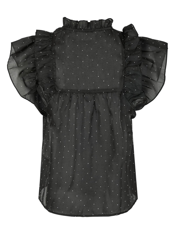 Jayla Bedazzled Top Black | Topper | Smuk - Dameklær på nett