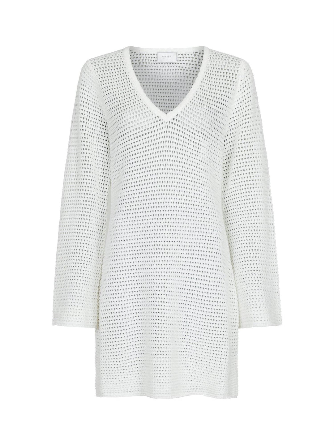 Jeanett Crochet Dress Off White | Kjoler | Smuk - Dameklær på nett