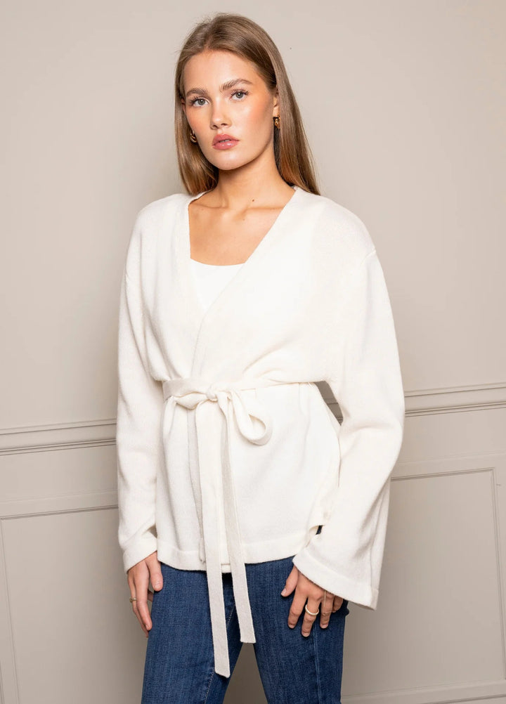 Jenna Cardigan Cream | Genser | Smuk - Dameklær på nett