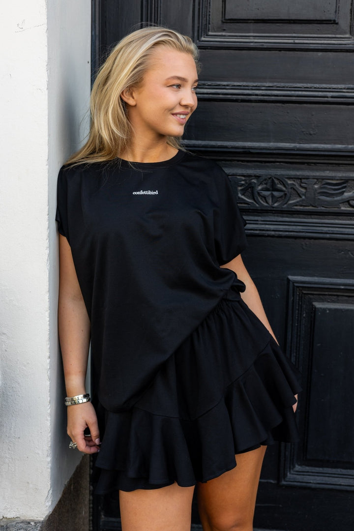 Jersey Lux CB t - shirt Black | Topper | Smuk - Dameklær på nett