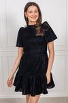 Jolie Dress Velvet Black