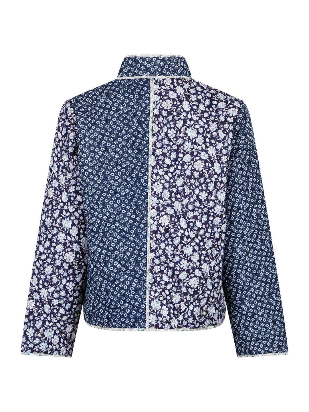 Kamil Quilt Combination Jacket Blue | Yttertøy | Smuk - Dameklær på nett