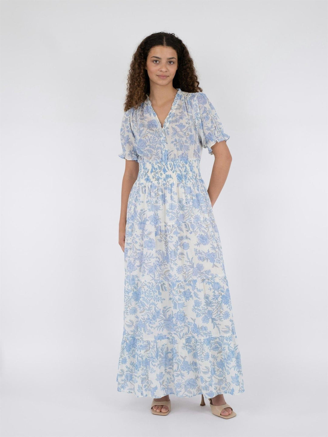 Kanza Rose Field Dress Light Blue | Kjoler | Smuk - Dameklær på nett