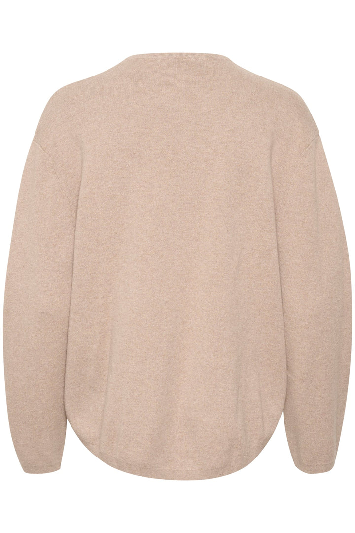 Kayllaiw Pullover Sandy Grey Melange | Genser | Smuk - Dameklær på nett