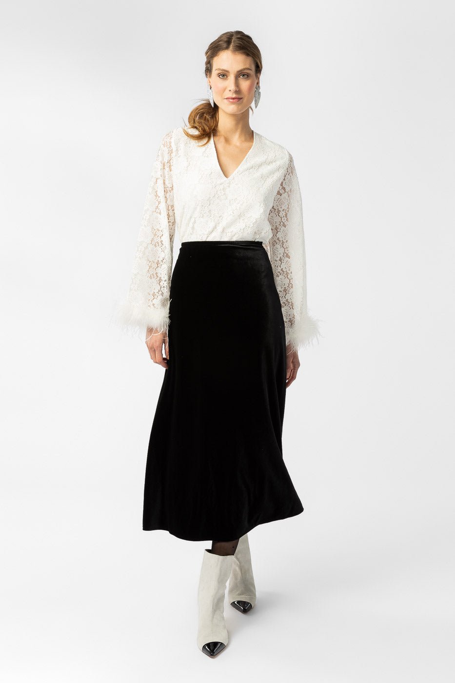 Laia Maxi Skirt Black | Skjørt | Smuk - Dameklær på nett