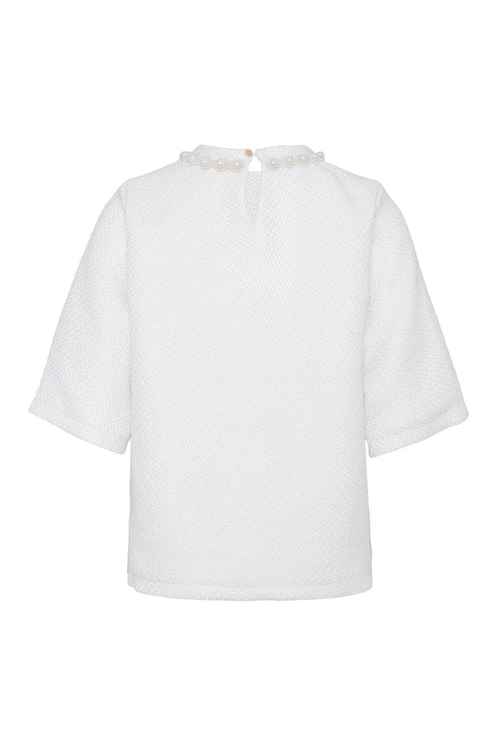 Laia T - Shirt White | Skjorter og bluser | Smuk - Dameklær på nett