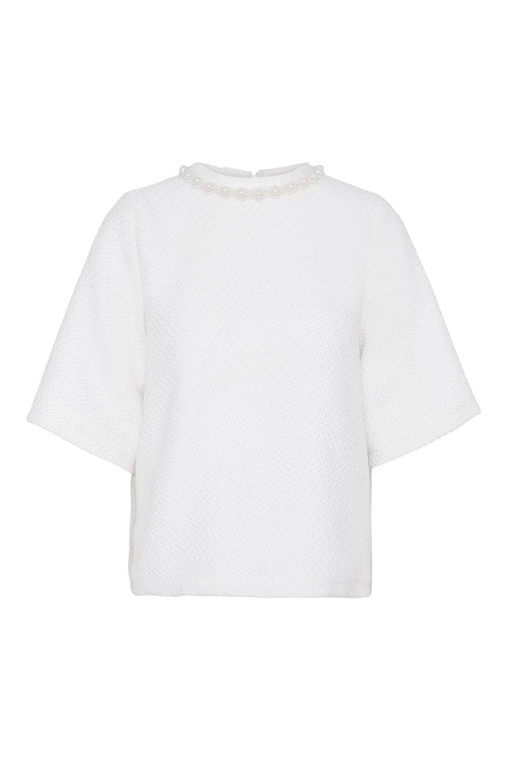 Laia T - Shirt White | Skjorter og bluser | Smuk - Dameklær på nett