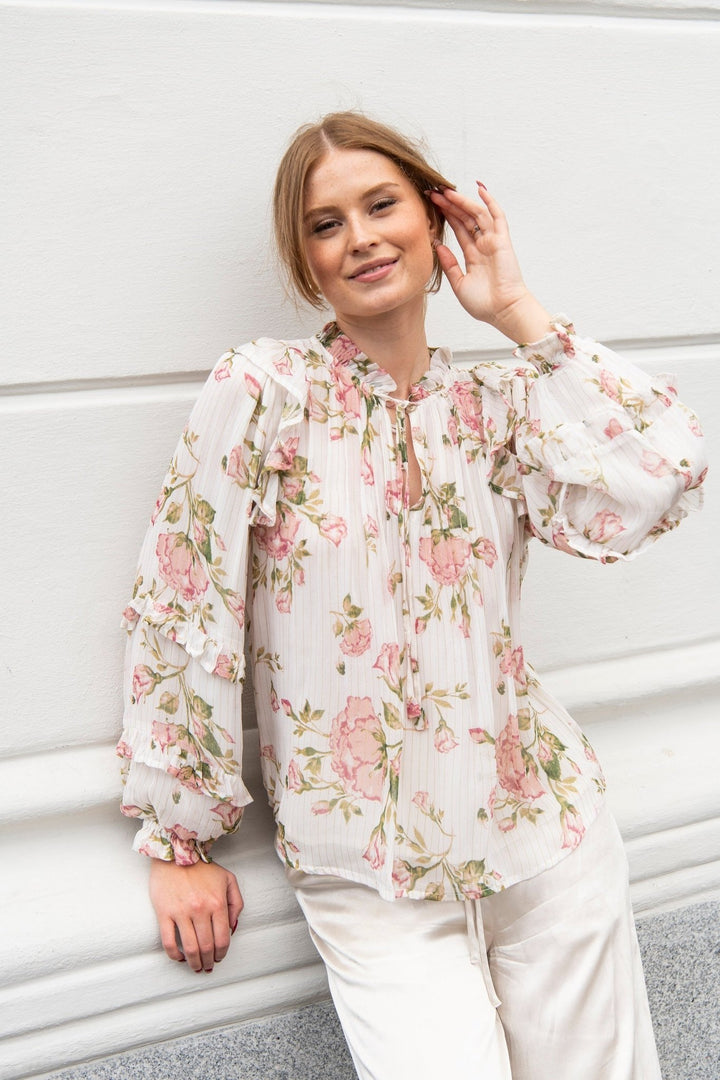 Lakshmi Blouse Petal Pink | Skjorter og bluser | Smuk - Dameklær på nett