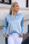 Leia Blouse Light Blue