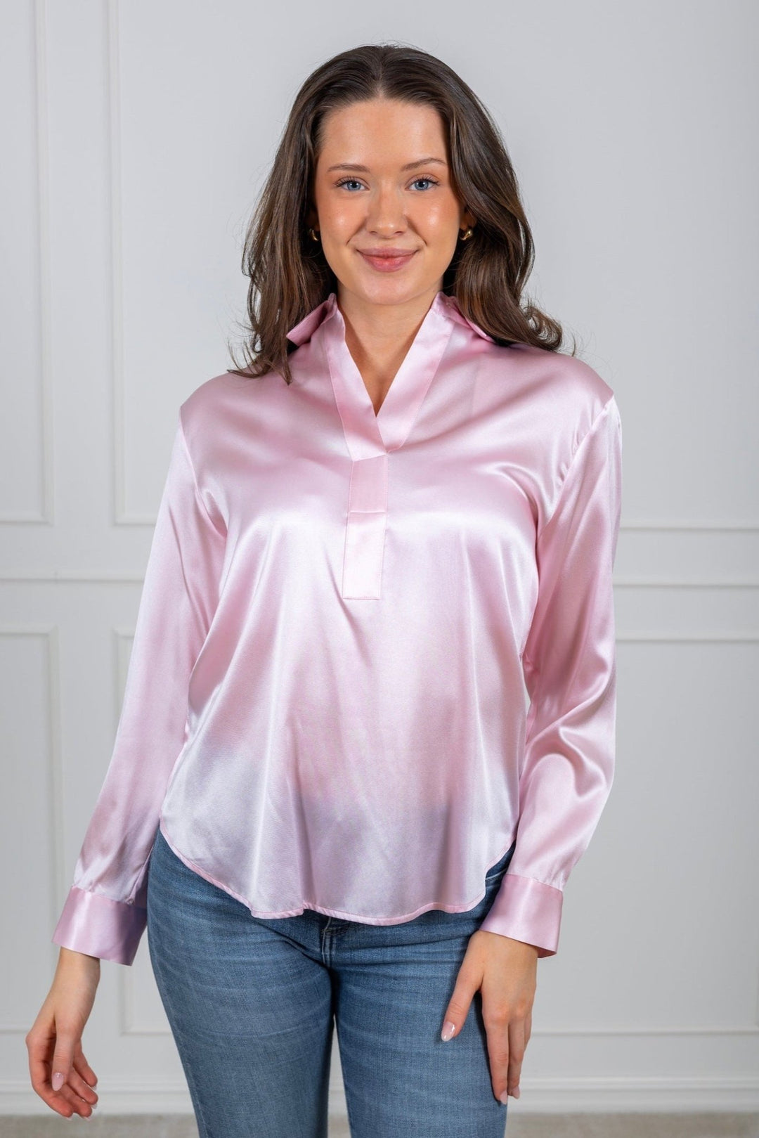 Leia Blouse Soft Pink | Skjorter og bluser | Smuk - Dameklær på nett