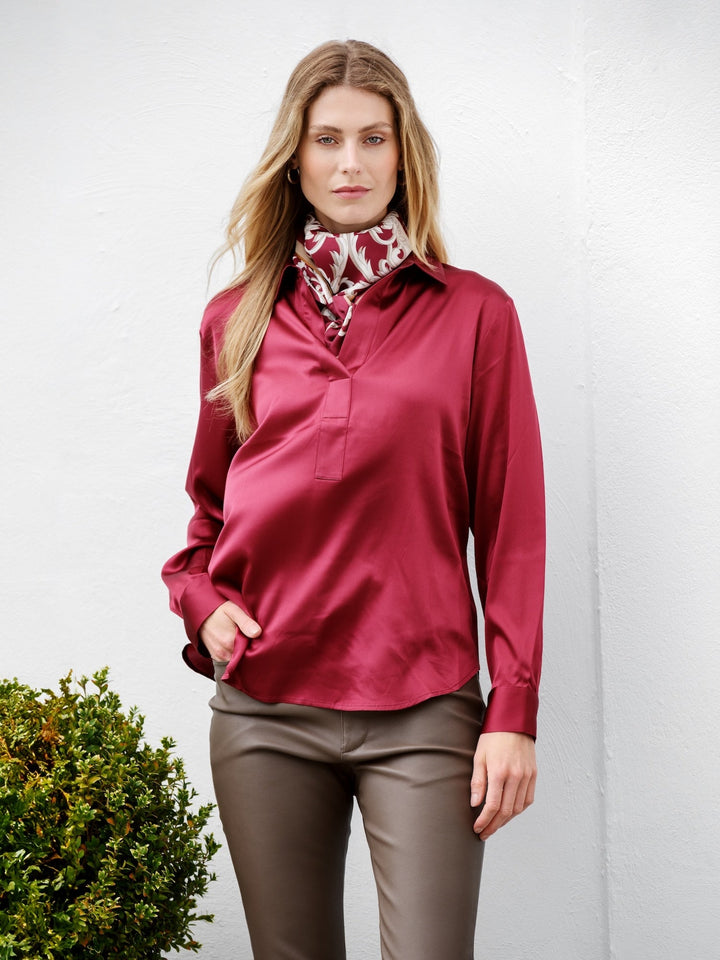 Leia Blouse Wildberry | Skjorter og bluser | Smuk - Dameklær på nett