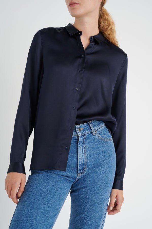 Leonore Shirt Premium Black | Skjorter og bluser | Smuk - Dameklær på nett