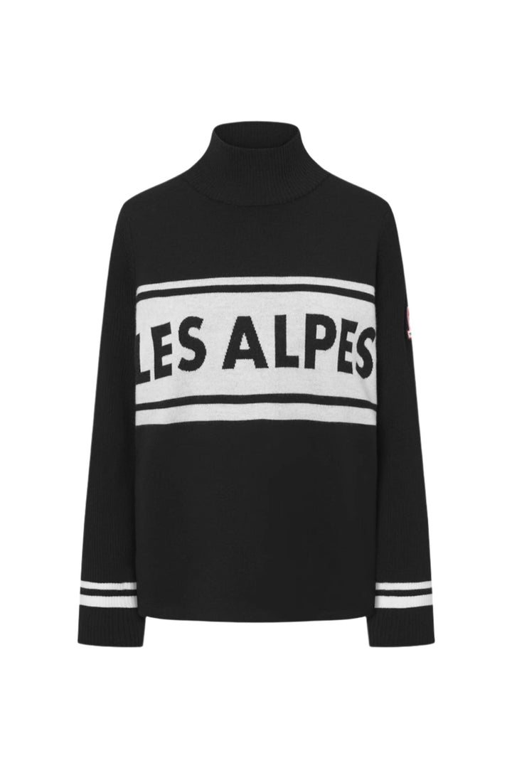 Les Alpes Knitted Sweater Black | Genser | Smuk - Dameklær på nett