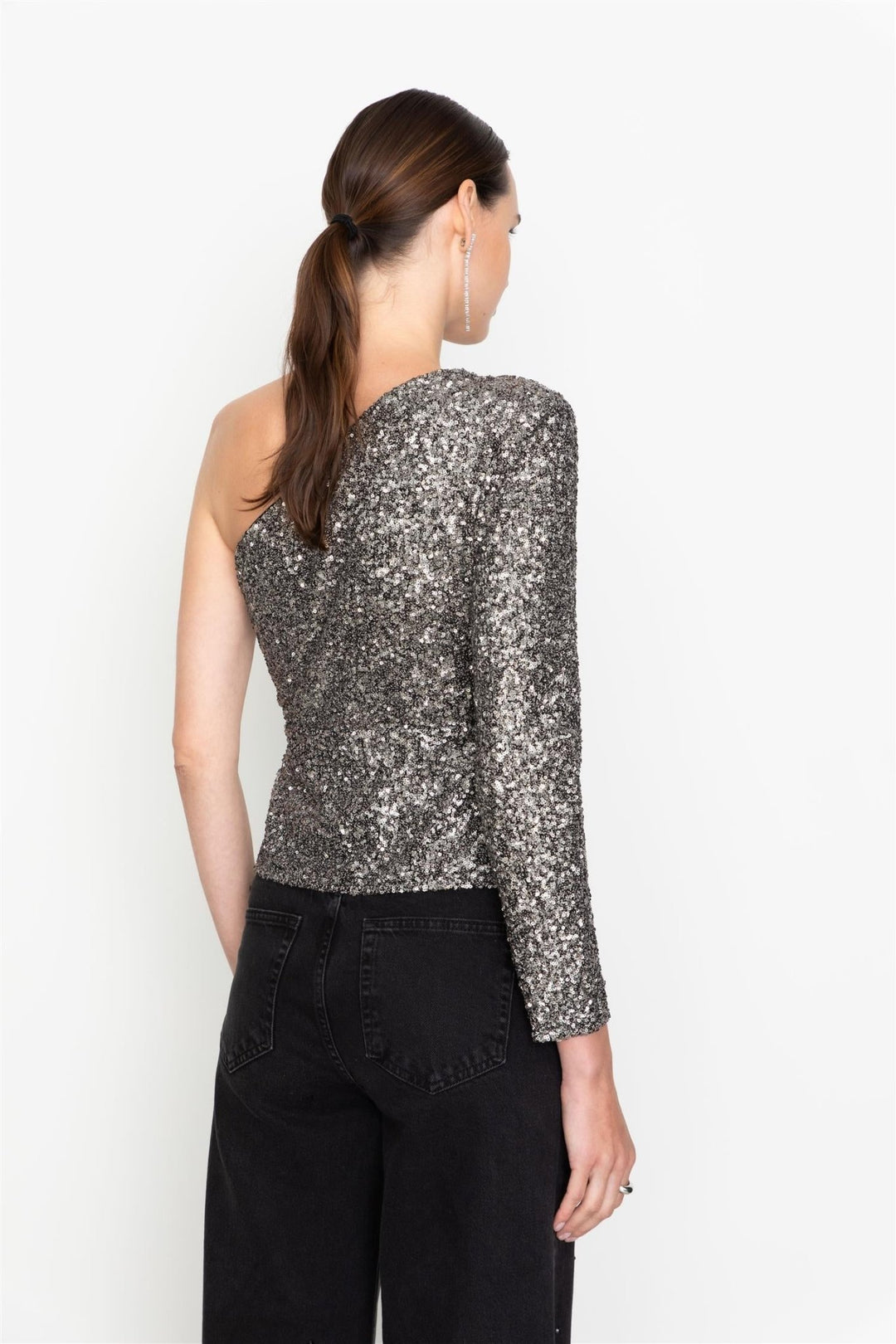 Libra Sequin Top Silver | Topper | Smuk - Dameklær på nett