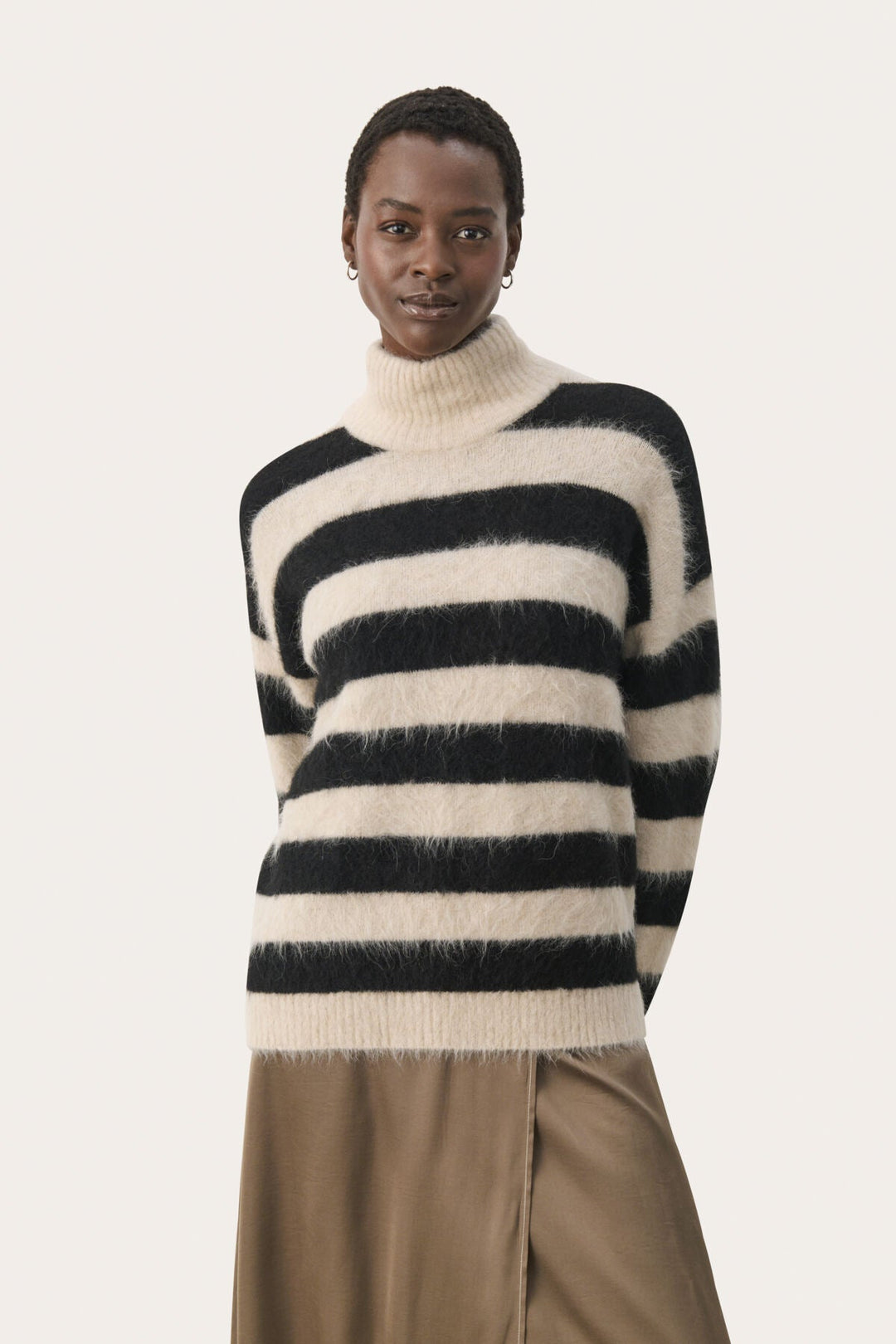 Liepapw Pullover Black Stripe | Genser | Smuk - Dameklær på nett