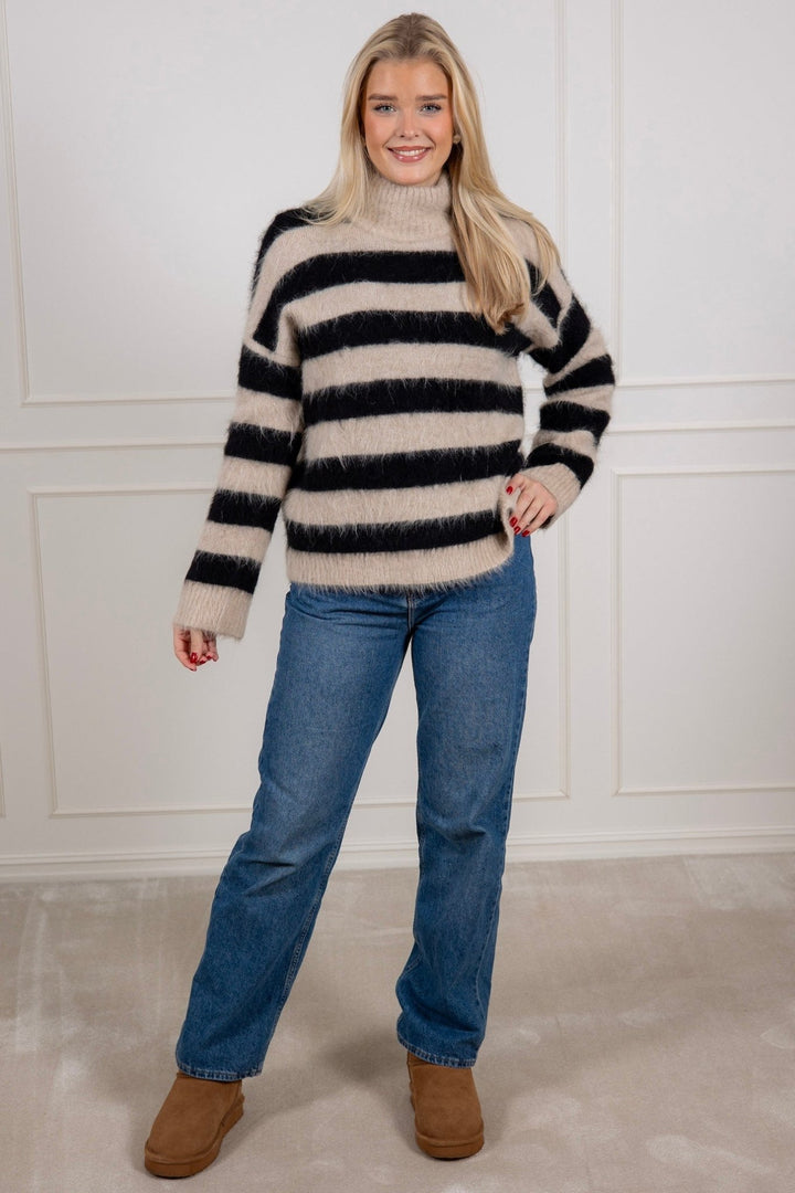 Liepapw Pullover Black Stripe | Genser | Smuk - Dameklær på nett