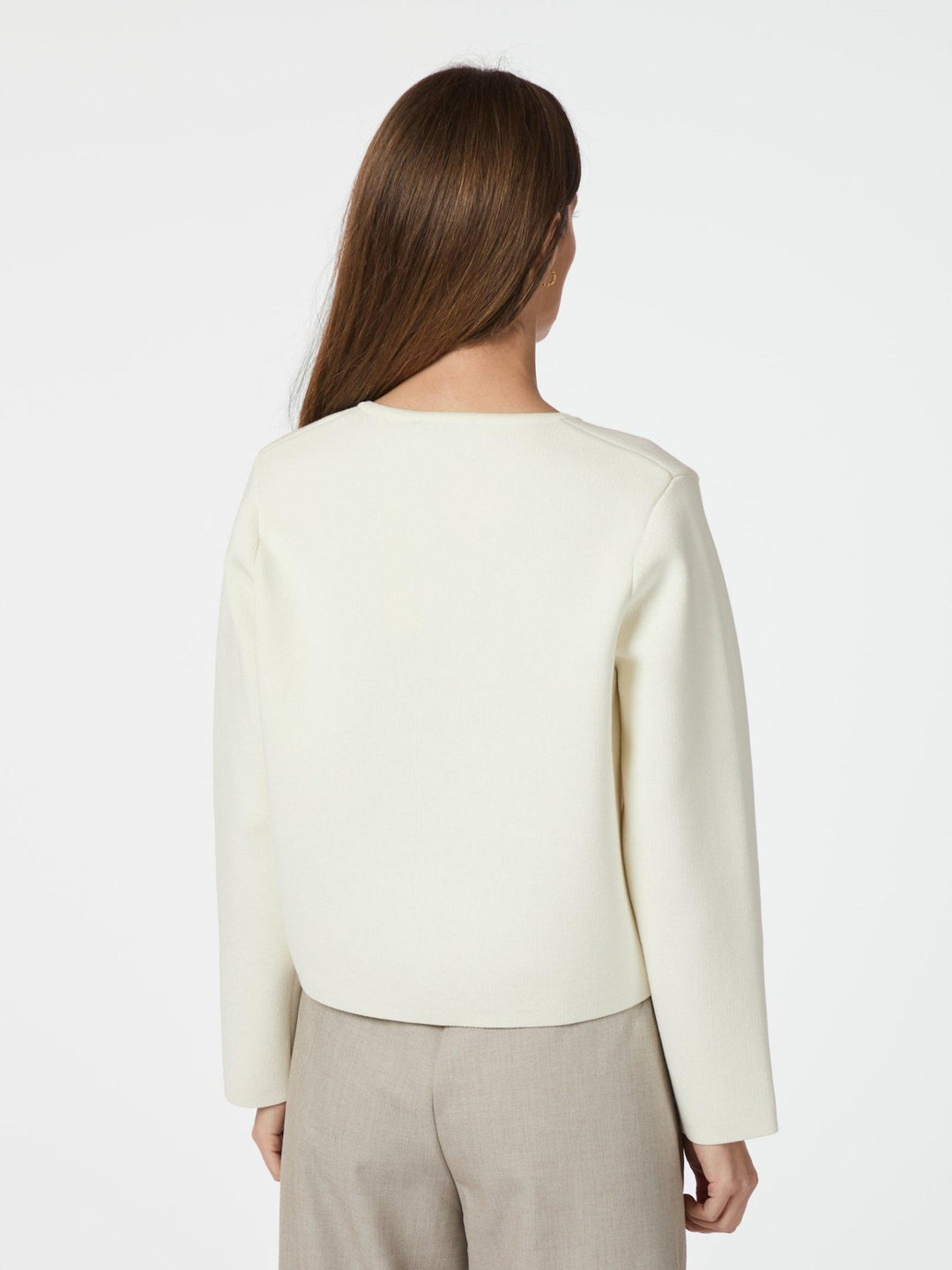 Limi Smooth Knit Cardigan Off White | Genser | Smuk - Dameklær på nett