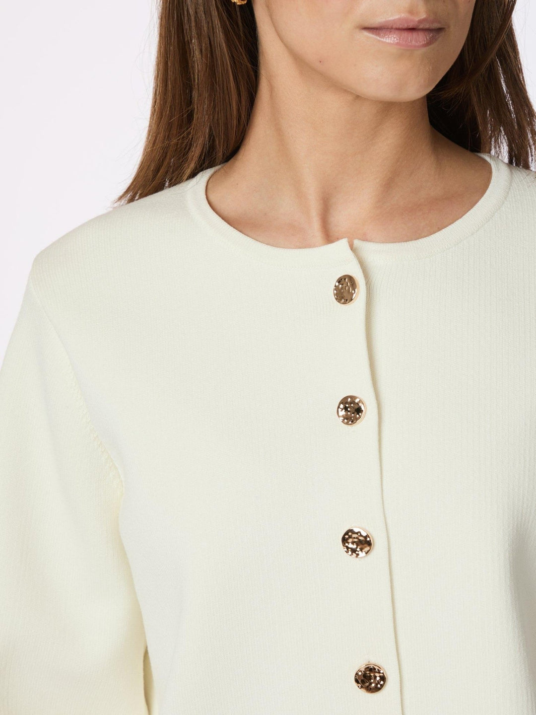 Limi Smooth Knit Cardigan Off White | Genser | Smuk - Dameklær på nett