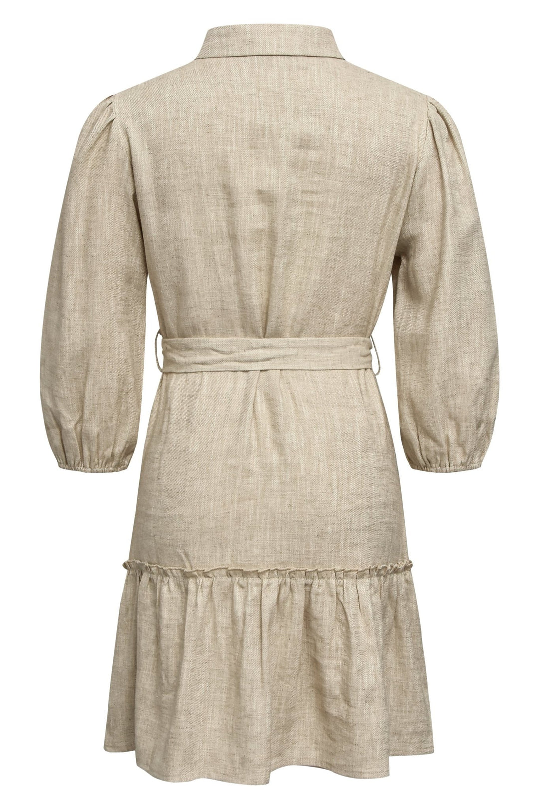 Linen Dress Light Sand