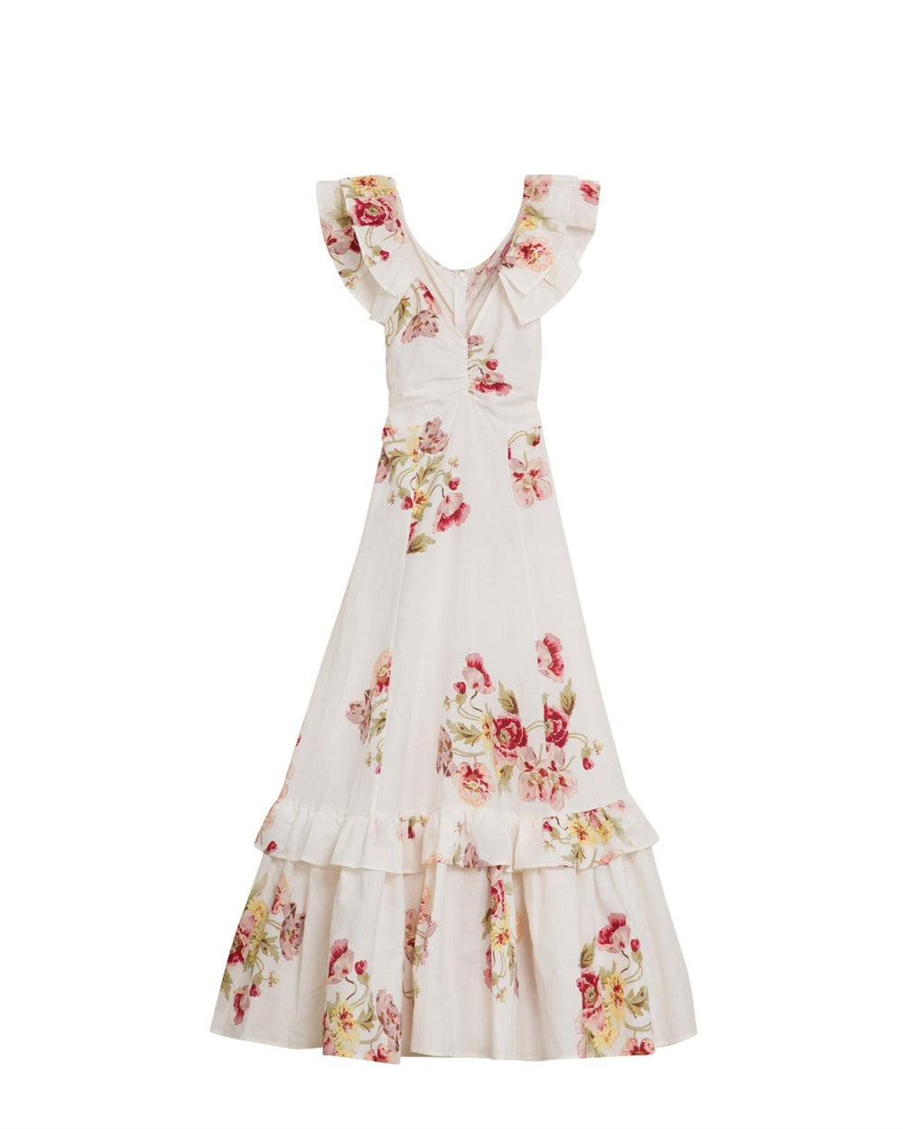 Linen Flounce Dress Rosette | Kjoler | Smuk - Dameklær på nett