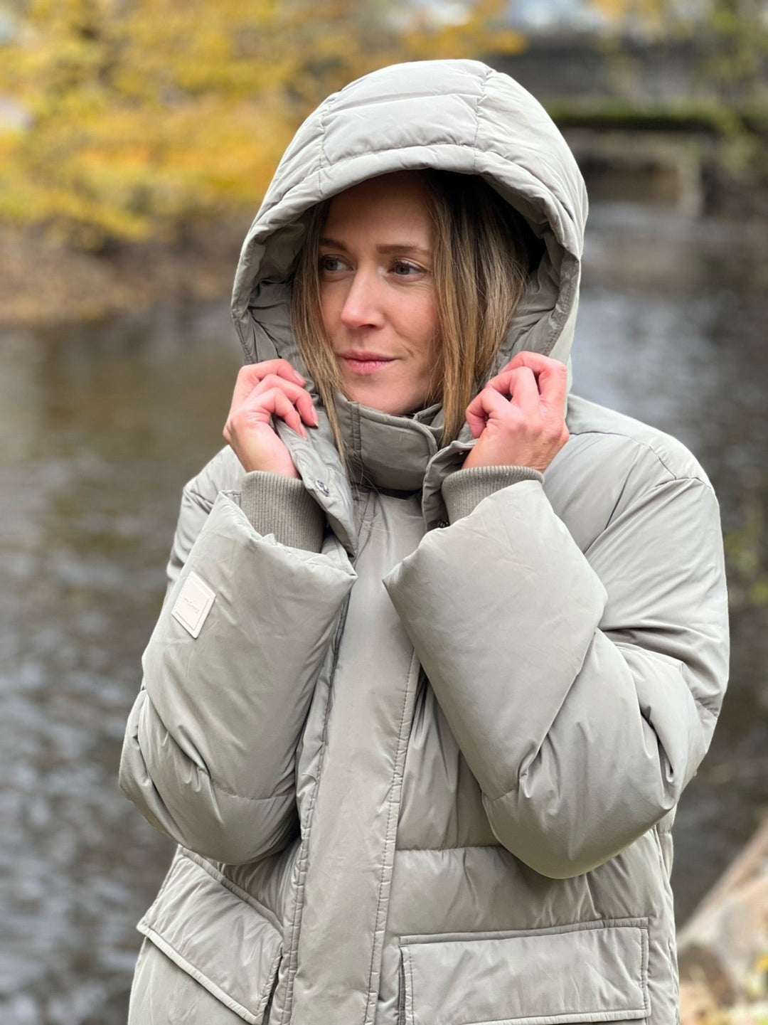 Lisannepw Outerwear Smokey Olive | Yttertøy | Smuk - Dameklær på nett