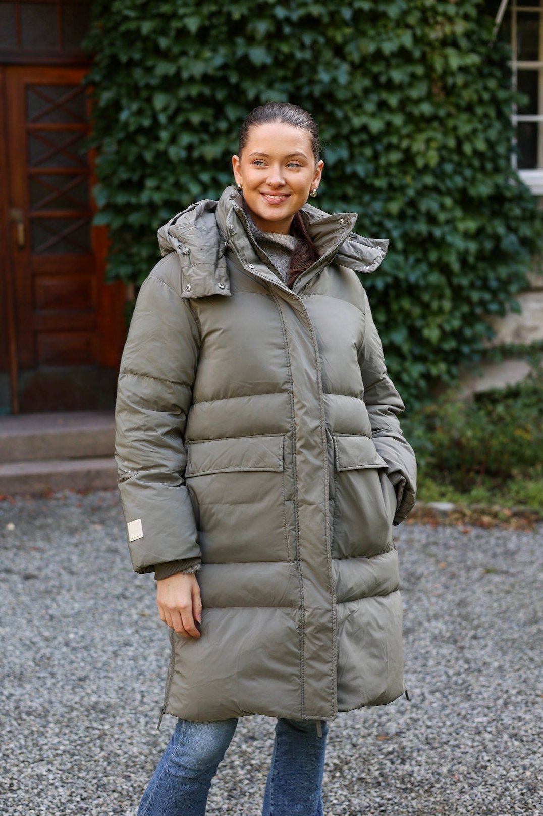 Lisannepw Outerwear Smokey Olive | Yttertøy | Smuk - Dameklær på nett