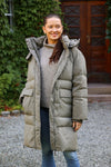 Lisannepw Outerwear Smokey Olive