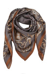 Lola Silk Scarf Nutmeg