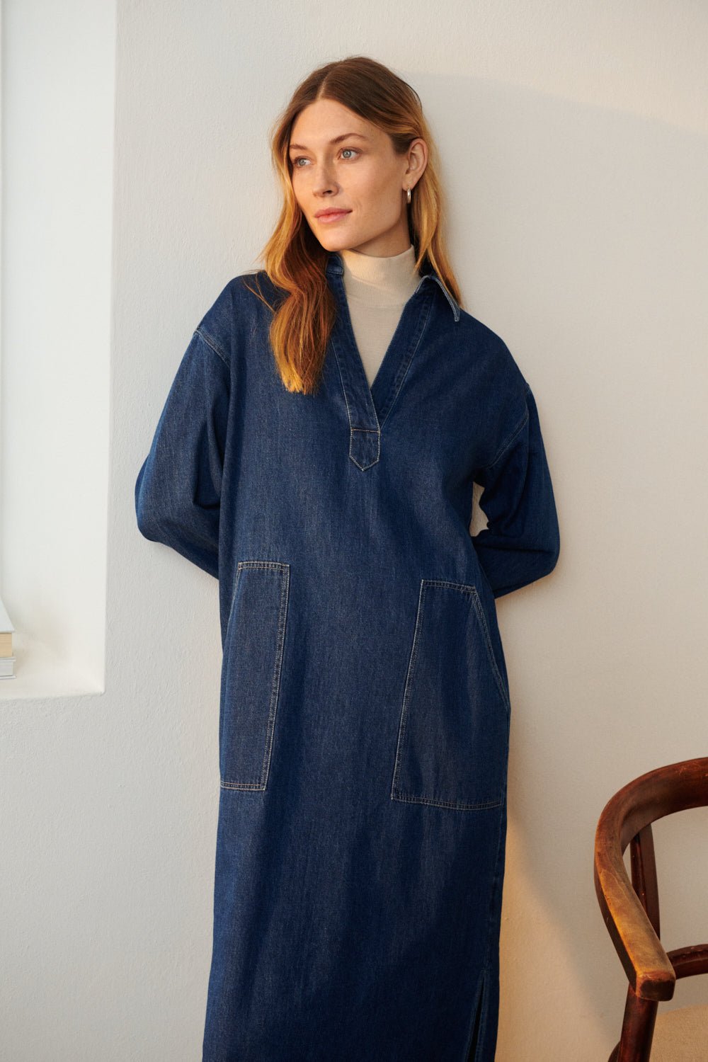 Lollapw Dress Medium Blue Denim | Kjoler | Smuk - Dameklær på nett