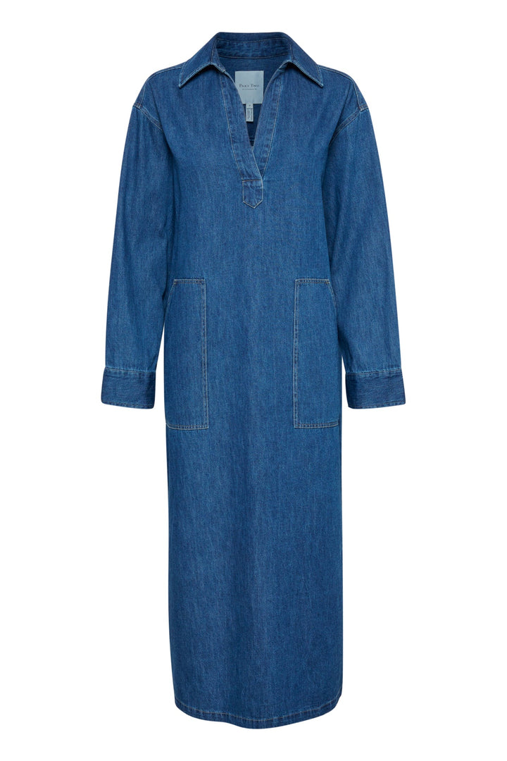 Lollapw Dress Medium Blue Denim | Kjoler | Smuk - Dameklær på nett