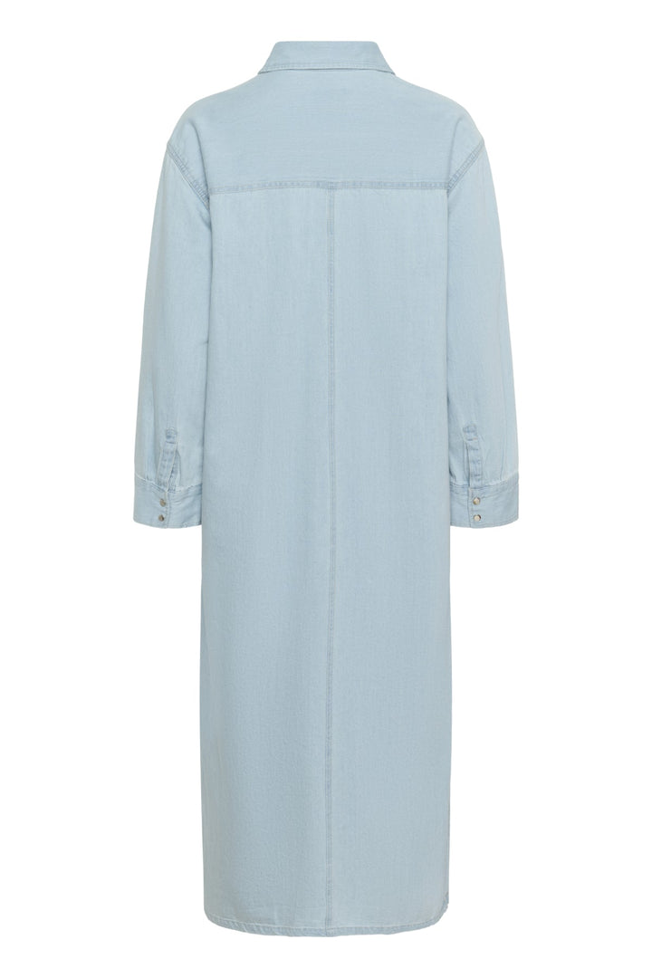 Lollapw Dress Whiteish Blue Denim | Kjoler | Smuk - Dameklær på nett