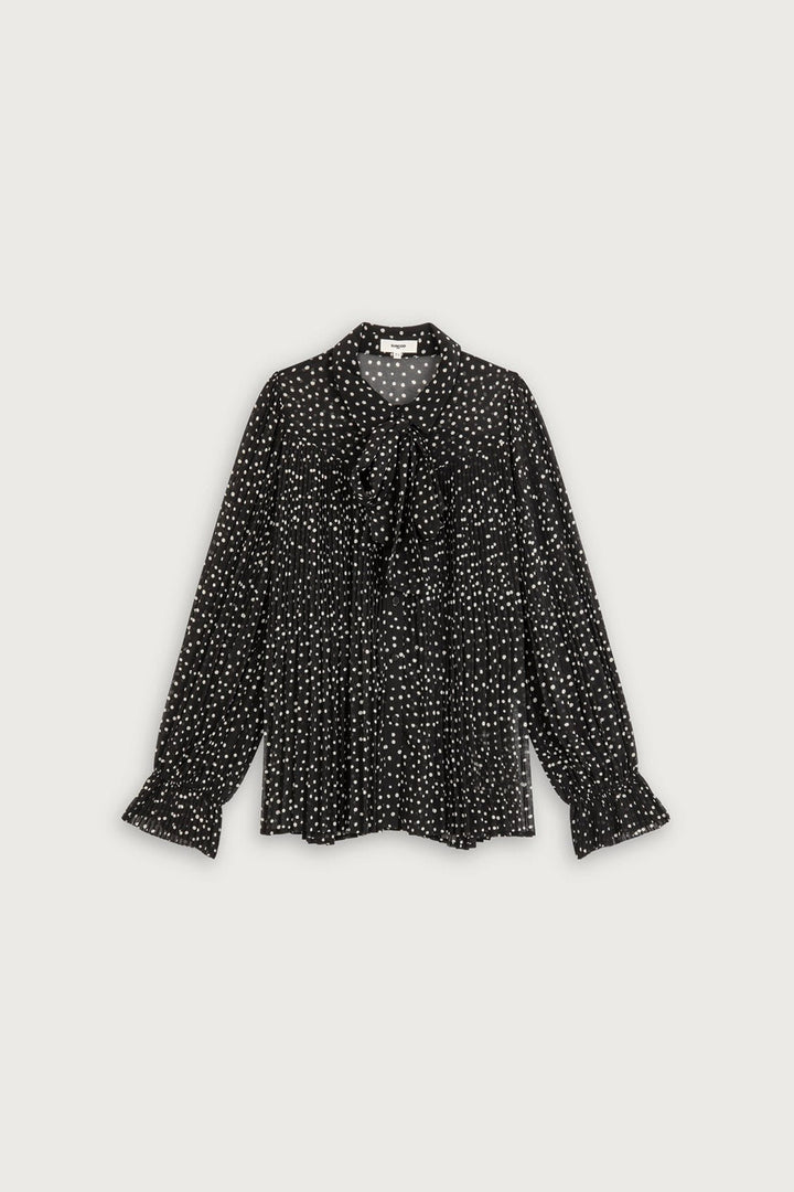 Louka Blouse Noir | Skjorter og bluser | Smuk - Dameklær på nett