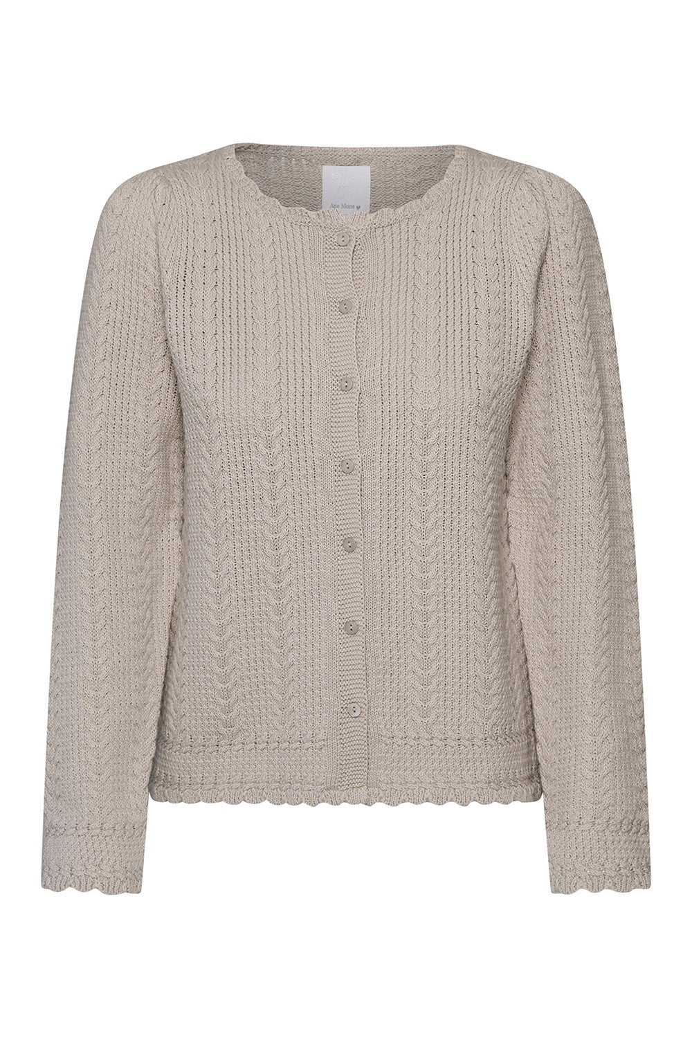 Luciana Cardigan Sand | Genser | Smuk - Dameklær på nett