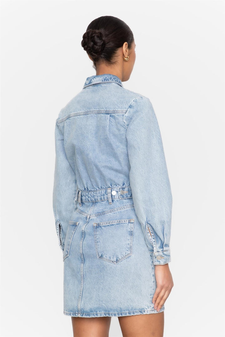 Lucienne Denim Dress Light Blue | Kjoler | Smuk - Dameklær på nett