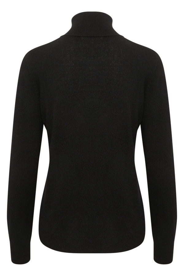 Lukkaiw Rollneck Pullover Black | Genser | Smuk - Dameklær på nett