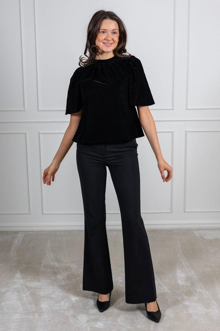 Lulu Top Velvet Black | Topper | Smuk - Dameklær på nett