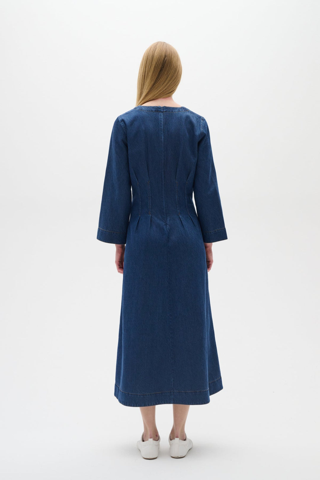 Mableiw Dress Dark Blue Denim | Kjoler | Smuk - Dameklær på nett