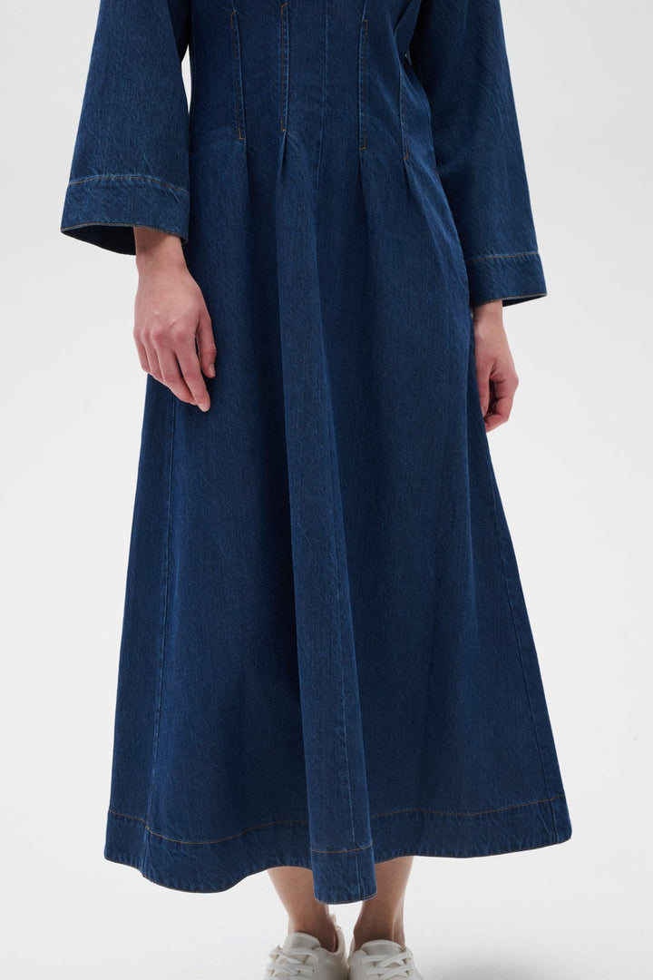 Mableiw Dress Dark Blue Denim | Kjoler | Smuk - Dameklær på nett