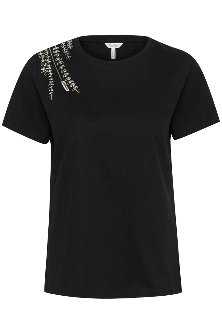 Maggipw T-Shirt Black Delicate Embroidery | Skjorter og bluser | Smuk - Dameklær på nett